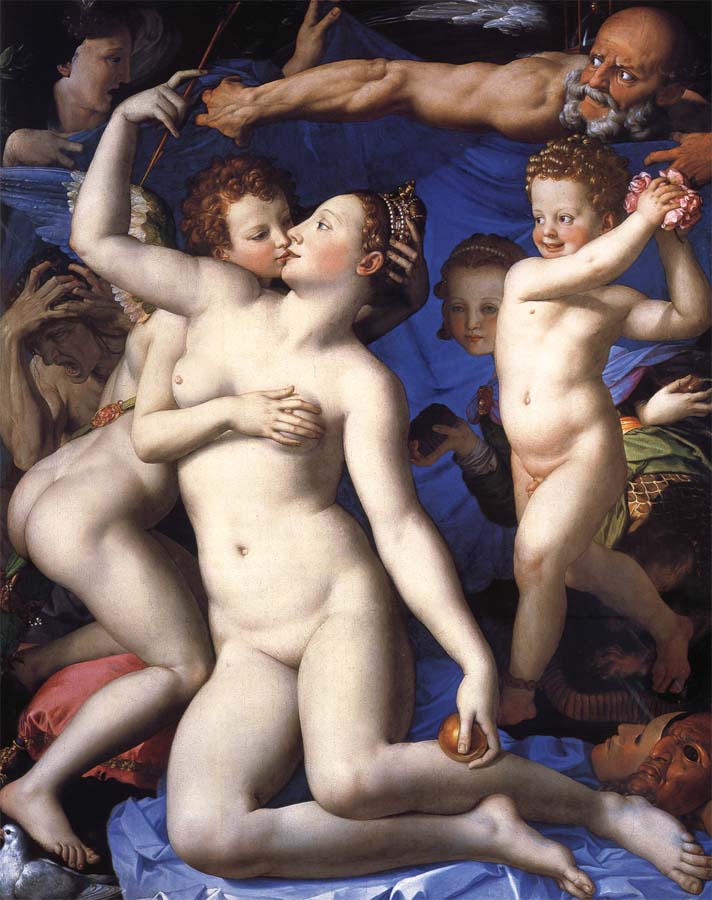 An Allegory with Venus and Cupid